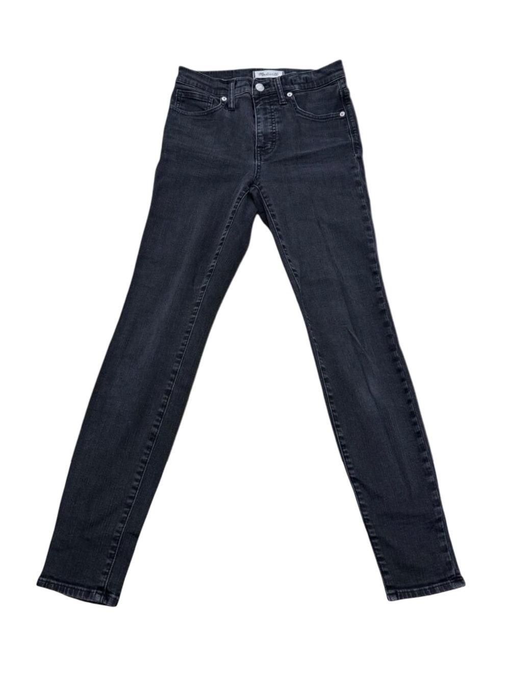 Madewell Women’s Black Denim Skinny Jeans Size 24 x 28